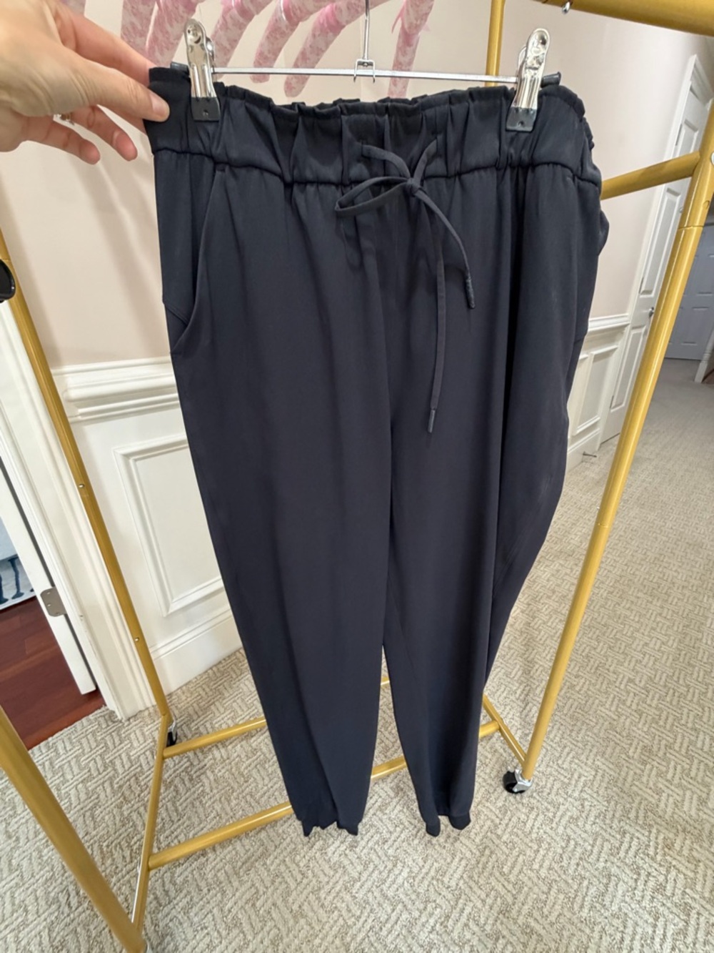 lululemon athletica Black High-Waist Active Pants